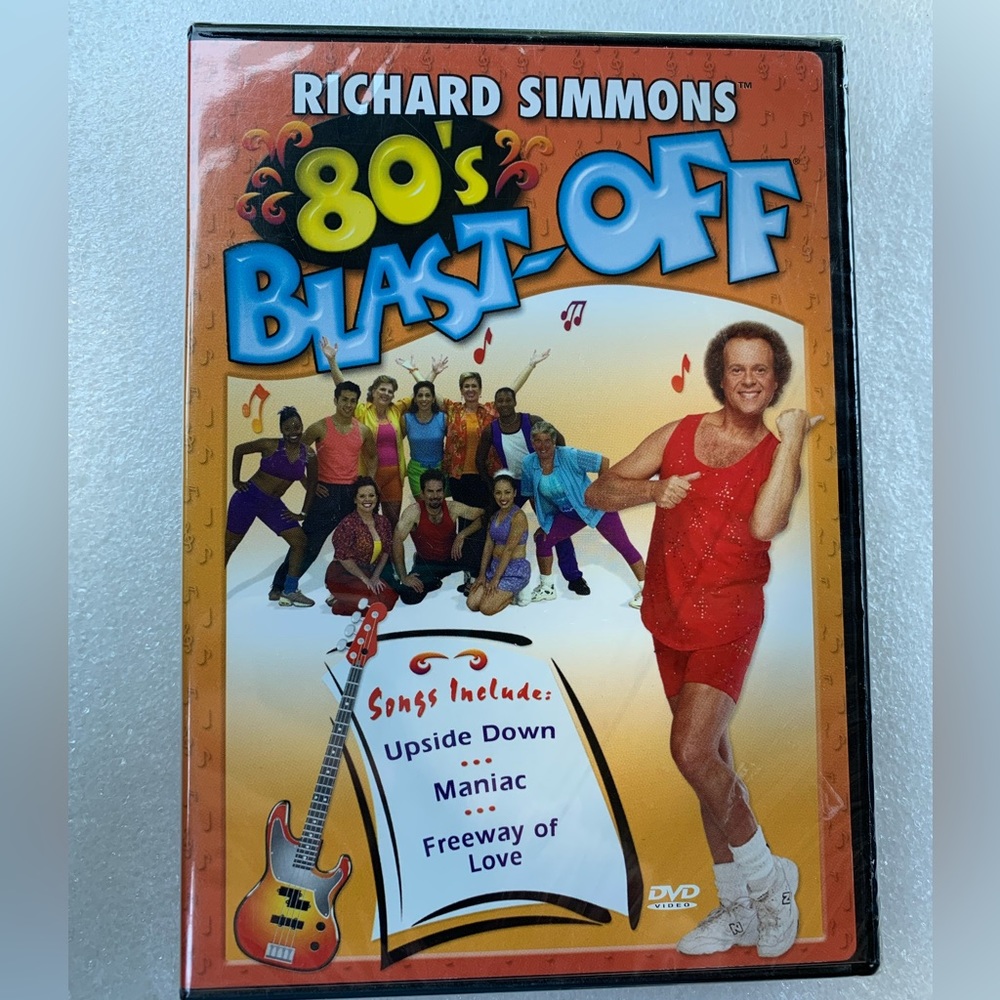 Richard Simmons 80’s Blast-Off Workout Video DVD NEW